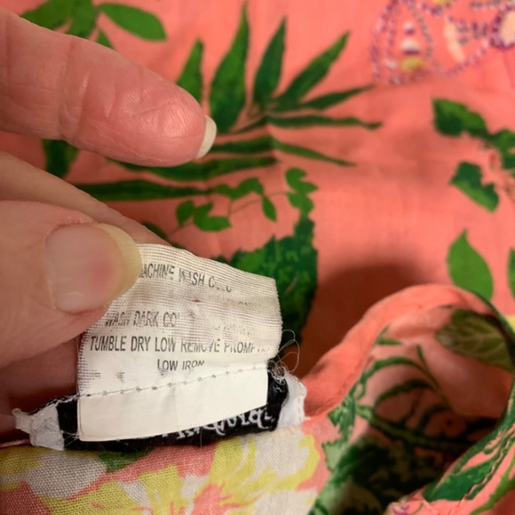 Anthony Richards SZ 0/S vintage floral caftan dress ruffle lounge wear casual - Picture 5 of 7